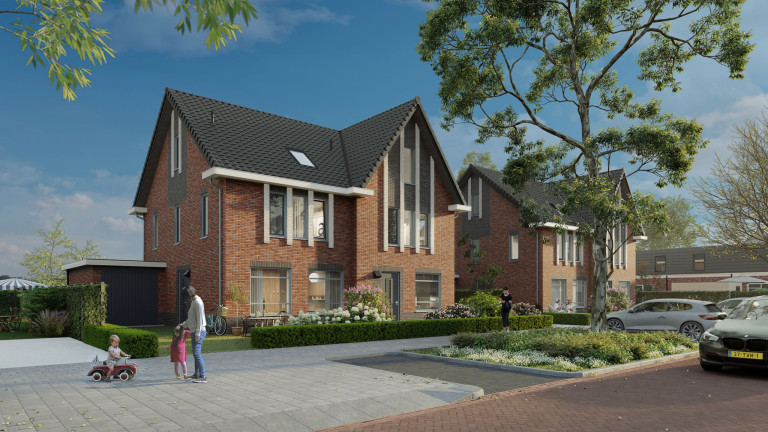 Twee-onder-een-kapwoningen